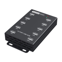Sipolar A-300 10 ports Industrial USB HUB Bitcoin Miner USB Cryptocurrency Miner With 12V5A Power Adapter Syncs Data Transfer