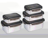 [COSCO代購4] W131169 Neoflam 不鏽鋼保鮮盒含蓋 10件組