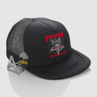 หมวก Snapback Jaring Distro/snapback Trucker Hat - THRASHER DEATH MATCH Hat โลโก้ล่าสุด PREMIUM QUAL