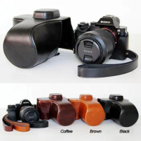 Pu Leather Camera Bag Case For Sony A7 A7R A7S