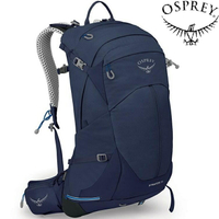 Osprey Stratos 24 男款 透氣網背登山背包 海鯨藍 Cetacean Blue