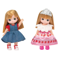 【TAKARA TOMY】Licca 莉卡娃娃 配件 LW-22 真紀美紀戶外野餐及公主洋裝組(莉卡 55週年)