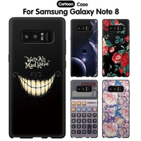 JURCHEN Silicone Soft Case For Samsung Galaxy Note 8 3D Cartoon Pet Pattern For Galaxy Note 8 Note8 TPU Back Cover N950N N950F