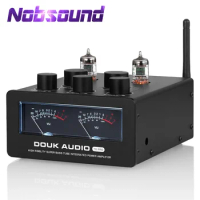 Nobsound T6PRO HIFI TPA3255 Bluetooth5.1 Tube Amplifier JAN5654 Vacuum Tube Amp with VU Meter 300Wat