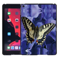 Butterfly Print Patterns Tablet Case for Apple IPad 8 2020 8th Generation 10.2 Inch Ultra Thin Hard Shell + Free Stylus