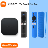 Xiaomi Mi S 2nd Gen 4K TV Box Remote Control Silicone Case Xiaomi TV Smart Voice Remote Control Shockproof Accessory