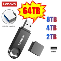 Lenovo Pen Drive USB Flash Drives 64TB 32TB 16TB Pendrive 8TB 4TB Cle USB 3.0 Flash Disk 2TB 1TB USB Memory Stick For Laptop PC