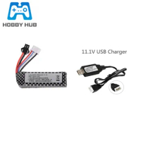 11.1v 1800mAh 25c 401855 Lipo Battery Water Gun 3S Battery Charger set for Mini Airsoft BB Air Pistol Electric Toys Parts