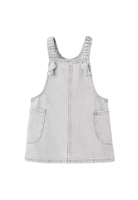 MANGO BABY 牛仔吊帶連身裙