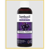 SAMBUCOL 黑接骨木成人抗感冒糖漿 BLACK ELDERBERRY COLD & FLU LIQUID 120ML