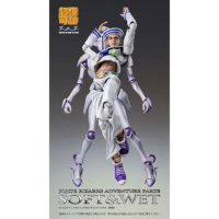 Original MEDICOS Super Action Statue JoJolion JoJo's Bizarre Adventure Part8 Josuke Higashikata Soft Wet Anime Collection Model