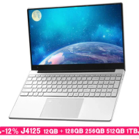AKPAD Intel Notebook 15.6 Inch Windows 10 11 Pro 1920*1080 Low Price Portable Laptop 12G RAM 256GB/512GB SSD HDMI Port Laptop