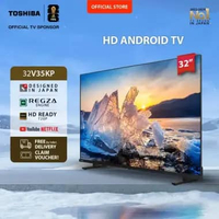 [HD Android TV] [FREE BRACKET] Toshiba TV 32" HD Android TV - Google Assistant Netflix Disney+ Youtu