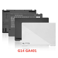 New Laptop LCD Back Cover/Front Bezel/Hinges/Palmrest/Bottom Case For ASUS ROG Zephyrus G14 GA401