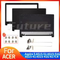 New Case For Acer Aspire 5 A515-51 A515-51G A515-41 A515-41G N17C4 Laptop LCD Back Cover Bezel Hinges Top Cover