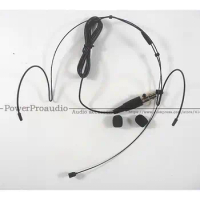 Black Headwear earhook Headset Microphone FOR Shure Wireless MIC Bodypack