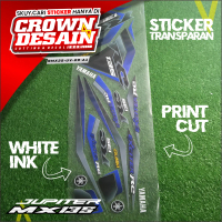 Striping UV Transparan Jupiter MX135 Exciter RC - Stiker Lis Body Jupiter MX Variasi Racing - SMXK35