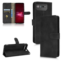 For Asus ROG Phone 6 Luxury Flip Skin Texture PU Leather Wallet Case For Asus Rog Phone 6 Pro ROG6 Phone Bags
