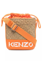 KENZO Kenzo Logo Crossbody Bag in Orange