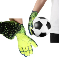 Goalkeeper Gloves Football Glove Goalkeeper Gloves with Fingersave Goalie Gloves