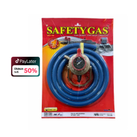 WINN GAS W800 M LUXURY SELANG RAJUT KAWAT BAJA SAFETY GAS REGULATOR PAKET ANTI GIGITAN TIKUS [BISA C