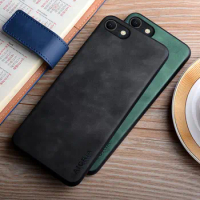 Leather Case for iPhone SE 3 2 SE3 SE2 2022 2020 funda silky feel durable cover for iphone se 2022 case