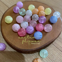 Manik Bulat Cermai Marbel Pastel