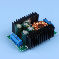 ตัวแปลง XL4016 DC-DC ได้สูงสุด300วัตต์ตัวแปลงถัง9A 5 -- 40V 1.2-35V