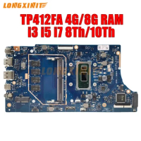 TP412FA Laptop Motherboard For ASUS Vivobook Flip 14,TP412 TP412FC SF4100F TP412FAC. i3 i5 i7 CPU. 4GB,8GB RAM.Teste de 100%