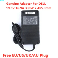 Genuine DA330PM111 19.5V 16.9A 330W 7.4x5.0mm ADP-330AB D AC Adapter For Dell ALIENWARE R1 R3 17 M18X M17X M11X Laptop Charger