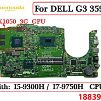 18839-1 For DELL G3 3590 Laptop Motherboard with I5-9300H I7-9750H CPU GTX1050 3G GPU CN-0MFHW7 CN-0GJ58G