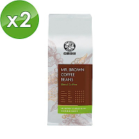 伯朗咖啡 伯朗精選咖啡豆(450克/袋) 超值2入組