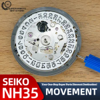 Japan NH35 Watch movement accessories brand new mechanical SEIKO NH35a movement three needle fully automatic precision work orig