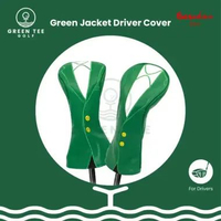 Barudan Golf Green Jacket Driver/Fairway Wood/Hybrid Headcover Wood Headcovers Driver