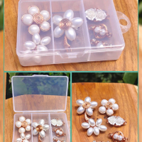 Bross Jilbab Paket Edisi Putih Isi 6 bross