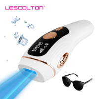 Lescolton IPL Hair Removal ICE Cooling 999999 Flashes Laser Epilator Women Home Use Painless Permanent Photoepilator Depilator