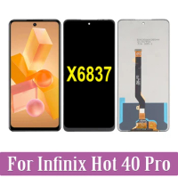 6.78'' For Infinix Hot 40 Pro 40Pro X6837 LCD Display Touch Screen Replacement Digitizer Assembly For Infinix Hot 40 X6836 LCD