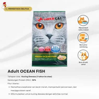 Power Cat Dry Food 1 Kilogram Makanan Kering Kucing Kitten dan Adult Adult Ocean Fish
