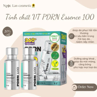 Tinh chất VT PDRN Essence 100 - Da phục hồi từ sâu bên trong, tái tạo da , giảm nếp nhăn , giúp da m