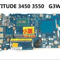 CN-0G3WP7 G3WP7 FOR dell Latitude 3450 3550 Laptop Motherboard LA-B071P W/ 3205U Mainboard NOTEBOOK PC 100%Tested