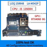LA-M542P.For LenovoLOQ 15IRH8 Laptop Motherboard.With I5 13500H .GPU RTX4060 8G .100% Fully Tested