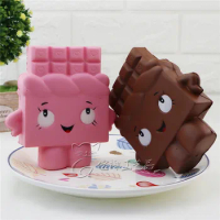 Squishy chocolate Soft Exquisite Fun simulation food Toys Scented Squish Slow Rising Stress Reliever Squeeze Toy Squishe