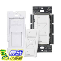 [8美國直購] 調光開關 Lutron Caseta Wireless Smart Dimmer Switch and Remote Kit, P-PKG1WB-WH White