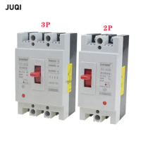 DZ15-100/390 32A/40A/63A/100A air switch molded case circuit breaker protector 380/220v three-phase 2P/3P