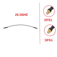 5pcs SMP female adapter YSG3506 low loss stable amplitude and phase cable 26.5GHZ testing GPO dual female