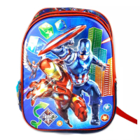 Happy Brown Fox TAS RANSEL SEKOLAH ANAK TAS RANSEL BACKPACK ANAK 3D LARGE - Aveng