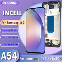 incell Test 6.4" For Samsung A54 5G LCD Display SM-A546V SM-A546U Touch Screen Digitizer Replacement For Samsung A54
