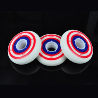 4 Piece 83A Soft Heartless Inline Skate Replacement Wheels 72mm 76mm 80mm FreeStyle Skate For Wave board caster board street sur