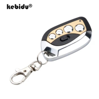 kebidu Wireless Remote Control Remote Controller Auto Duplicator 433MHz Adjustable Gate Garage Door Keychain for Car