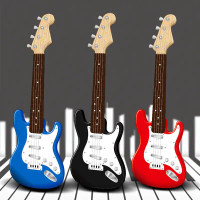Playable children's simulated electric guitar toy for boys and girls, bass music early education, 4-